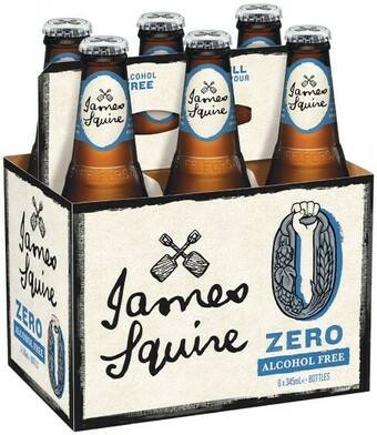 Woolworths James Squire Zero 6 x 345ml offer