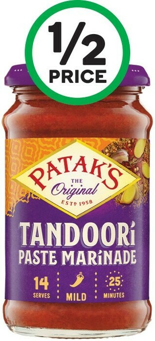 Woolworths Patak’s Curry Paste 283-312g offer