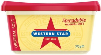 Woolworths Western Star Spread 375g offer