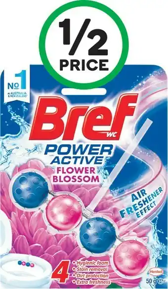 Woolworths Bref Power Active 50g or Deluxe Toilet Cleaner Liquid 450ml offer