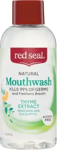 Woolworths Red Seal Natural Mouthwash 450ml offer