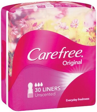 Woolworths Carefree Panty Liners Regular Pk 30 offer