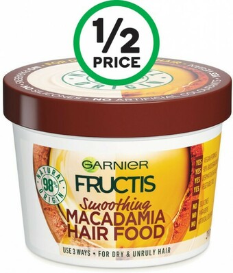 Woolworths Garnier Fructis Hair Food 390ml offer