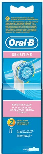 Woolworths Oral-B Electric Toothbrush Replacement Heads Pk 2 offer