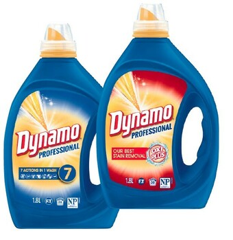 Coles Dynamo Professional Laundry Liquid 1.8 Litre offer