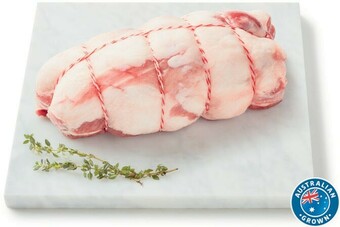 Coles Coles Australian Lamb Boneless Shoulder Roast offer