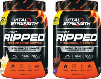 Woolworths Vital Strength Ripped Protein Powder 600g‡ offer