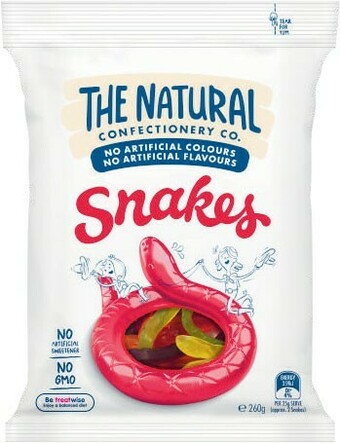 Coles The Natural Confectionery Co. Family Bag 180g-260g offer