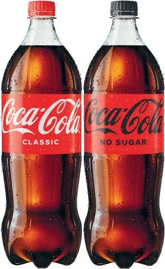 Coles Coca-Cola Soft Drink 1.25 Litre offer