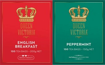 Coles Queen Victoria Tea Bags 100 Pack offer