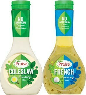 Coles Praise Dressing 330mL offer