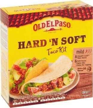 Coles Old El Paso Hard ‘N Soft Taco Kit 350g offer