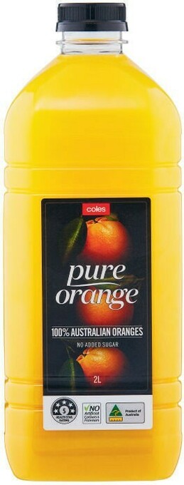 Coles Coles 2 Litre Juice offer