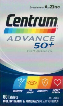 Coles Centrum Advance 50+ 60 Pack offer
