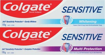 Coles Colgate Sensitive Toothpaste 110g offer