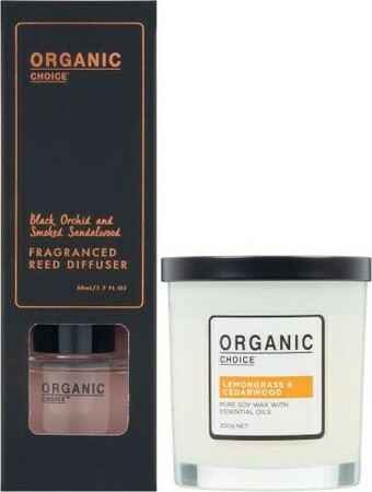 Coles Organic Choice Reed Diffuser 50mL or Candle 1 Each offer