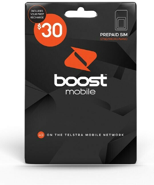 Boost 30 SIM Pack offer at Coles