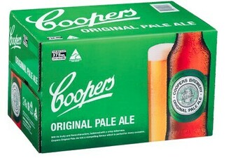 Coles Coopers Original Pale Ale Bottles 24x375mL offer
