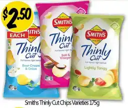 NQR Smiths Thinly Cut Chips Varieties offer