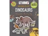 Factivity Balloon Sticker Activity Book Dinosaurs