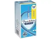 Officeworks PaperMate Kilometrico Ballpoint Pens Blue 50 Pack offer