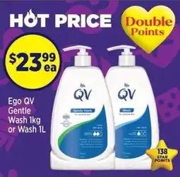Star Discount Chemist Ego QV Gentle Wash offer