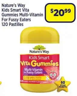 Star Discount Chemist Nature's Way Kids Smart Vita Gummies offer