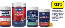 Star Discount Chemist Bioglan Curcumin + Advanced Pain Relief offer