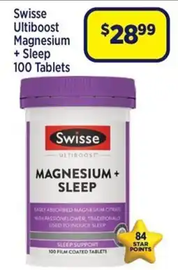 Star Discount Chemist Swisse Ultiboost Magnesium + Sleep offer