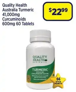 Star Discount Chemist Quality Health Australia Turmeric offer