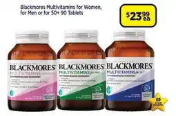 Star Discount Chemist Blackmores Multivitamins offer