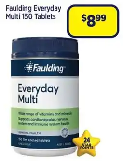 Star Discount Chemist Faulding Everyday Multi offer