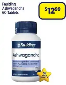 Star Discount Chemist Faulding Ashwagandha offer