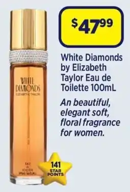 Star Discount Chemist White Diamonds by Elizabeth Taylor offer
