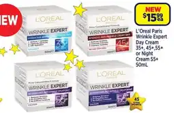 Star Discount Chemist L'oreal Paris Wrinkle Expert Day Cream offer