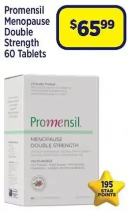 Star Discount Chemist Promensil Menopause Double Strength offer