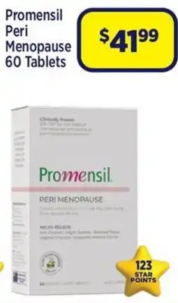 Star Discount Chemist Promensil Peri Menopause offer
