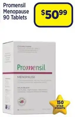 Star Discount Chemist Promensil Menopause offer