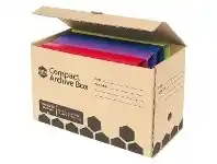 Officeworks Marbig Compact Half Archive Box 2 Pack offer