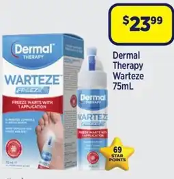 Star Discount Chemist Dermal Therapy Warteze offer
