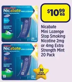 Star Discount Chemist Nicabate Mini Lozenge offer