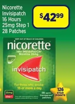 Star Discount Chemist Nicorette Invisipatch offer