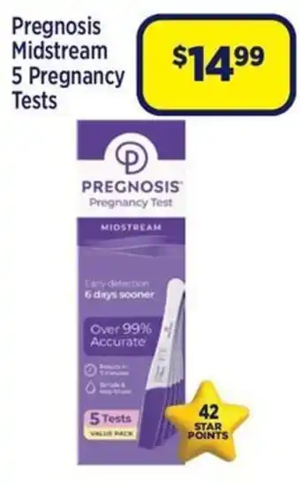 Pregnosis Midstream Pregnancy Test