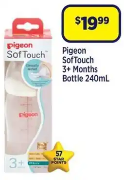 Star Discount Chemist Pigeon SofTouch Bottle offer