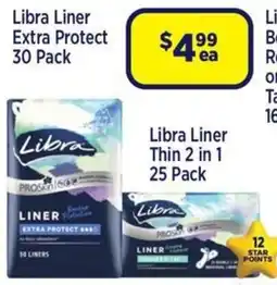 Star Discount Chemist Libra Liner Extra Protect offer