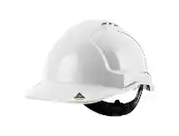 Officeworks Tuffguard Tuffgard Vented Safety Hard Hat White offer