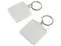 Officeworks J.Burrows Square Photo Tags 2 Pack Clear offer