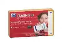 Officeworks Oxford Flash 2.0 Index Cards Blank 75 x 125mm Orange 80 Pack offer
