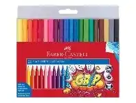Officeworks Faber-Castell Grip Triangular Coloured Markers 20 Pack offer