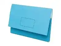 Officeworks Marbig A3 Document Wallet Slimpick Blue offer
